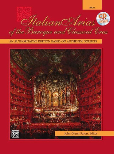 Italian Arias Of The Baroque And Classical Eras: Higt Voice