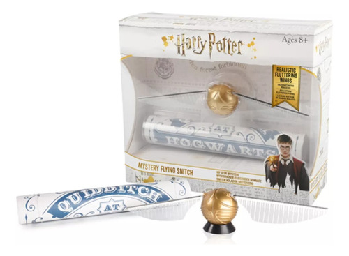 Harry Potter Playset 21cm Snitch Voladora 59117 Color Dorado