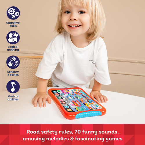 Tableta Interactiva De Aprendizaje Sobre Seguridad Vial Kids