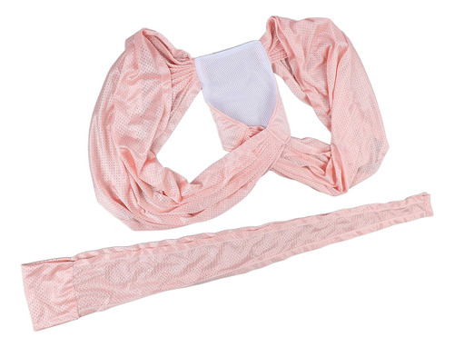 Envoltura Elástica Portátil Para Bebés, Tamaño L, Rosa