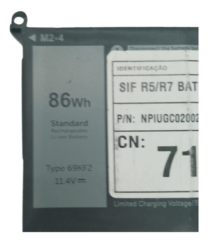 Bateria Para Notebook Standard Type 69kf2