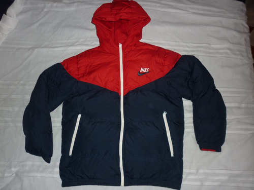 E Campera Pluma Nike Reversible Talle L Niños Puffer 