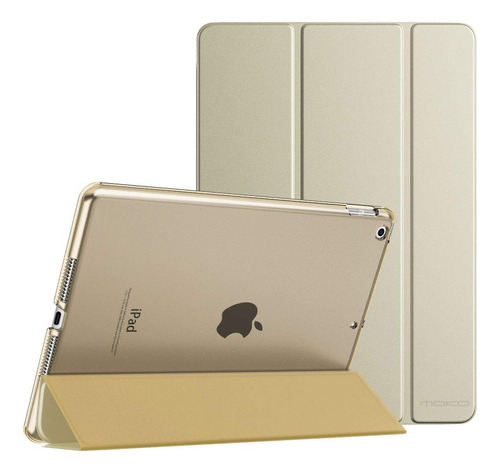 Funda Para iPad 9a Generacion Case Dorado Champagne Moko