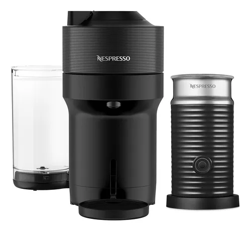 Nespresso Vertuo Pop Negro Con Espumador Y Café De Regalo