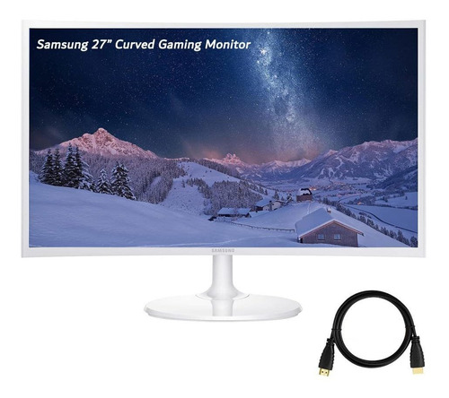 Samsung Monitor Juego 27  Para Negocio Pantalla Led Curvada