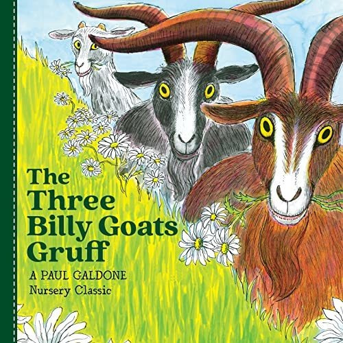 Book : The Three Billy Goats Gruff Board Book (paul Galdone