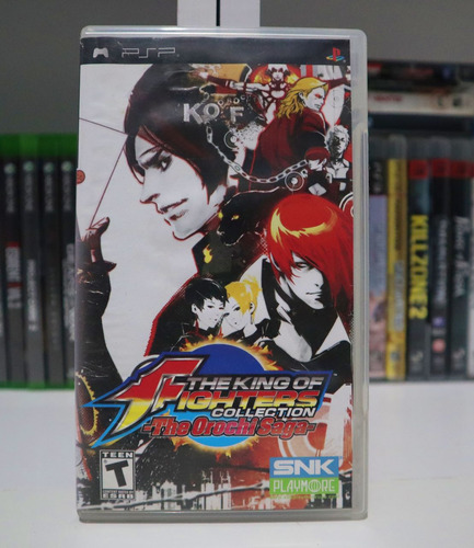 The King Of Fighters Collection Orochi Saga Psp 