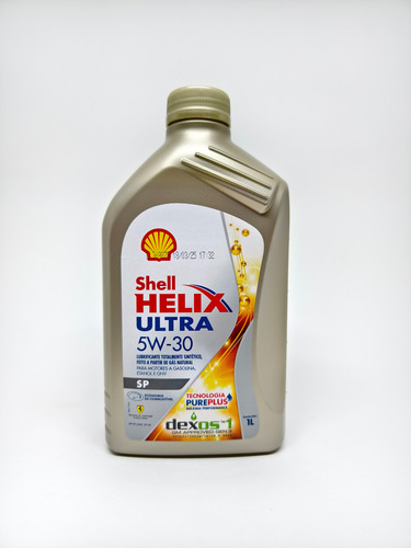 Kit 4 Litros De Óleo 5w30 Shell Helix Ultra Api Sp Sintético