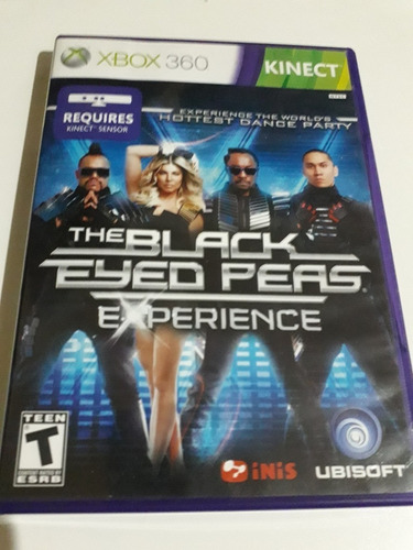 The Black Eyed Peas Experience Xbox 360 Mídia Física