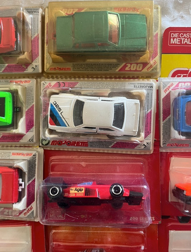 Imagen 5 de 10 de Colección Copec 1989 Majorette 20 Autos Nuevos Sellados