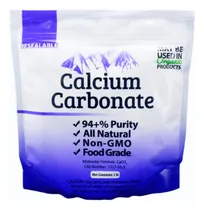 Comprar 1 Libra De Carbonato De Calcio 97+% De Grado Alimenticio De 