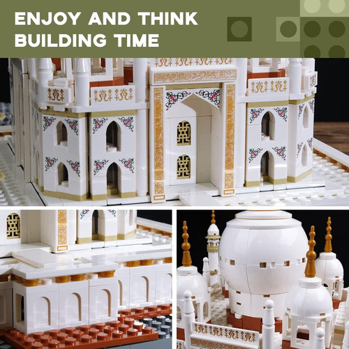 Conjunto De Construcción Arquitectónico Taj Mahal Large Coll