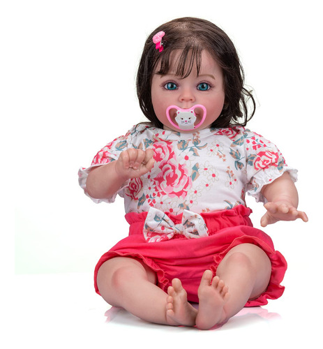 Boneca Já Pintada De 24 Polegadas Reborn Toddler Girl Sue-su