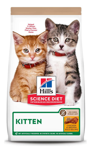 Hill S Science Diet Kitten Alimento Seco Para Gatos Sin Maiz