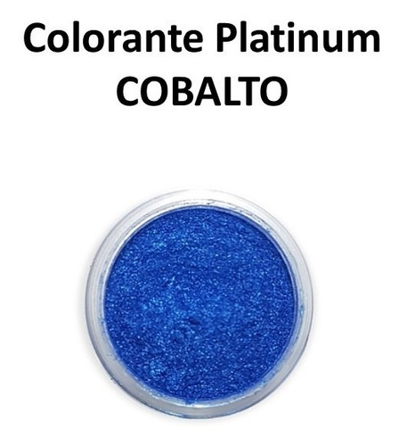 Colorante Platinum Cobalto Dustcolor Polvo Metalizado