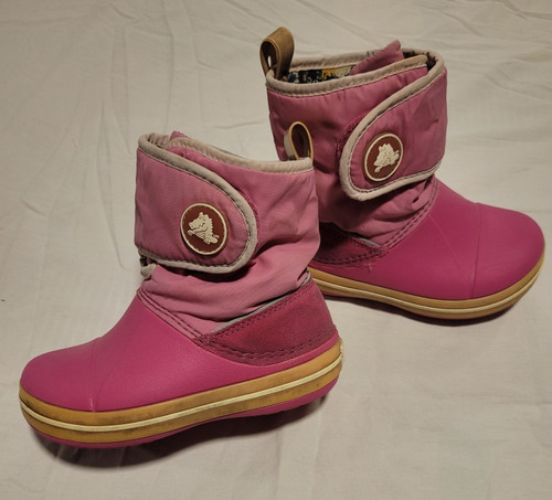 Botas Nieve Crocs Niña Talle 25/26. Muy Lindas Buen Estado