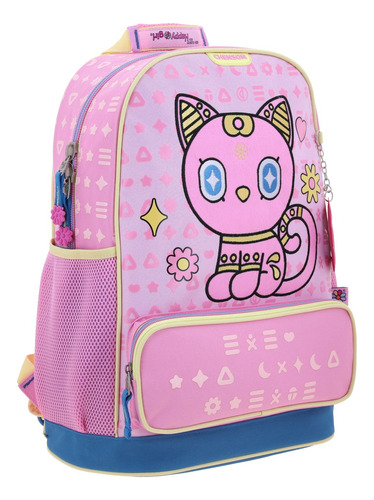 Mochila Escolar Grande Chenson Happy Girl Gispy Hg70354-p