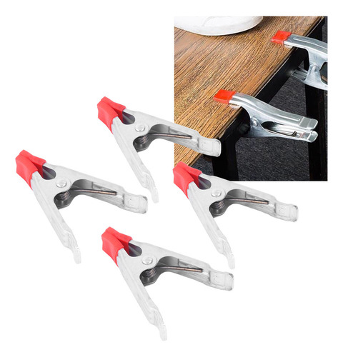 Abrazadera Resorte 20 Piezas Hierro Galvanizado 4 Pulgadas