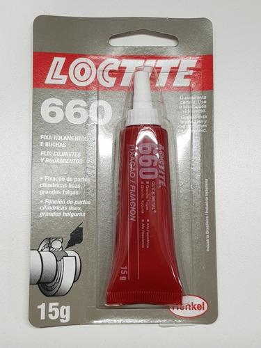 Loctite 660 Fijador Cojinetes Y Rodamientos