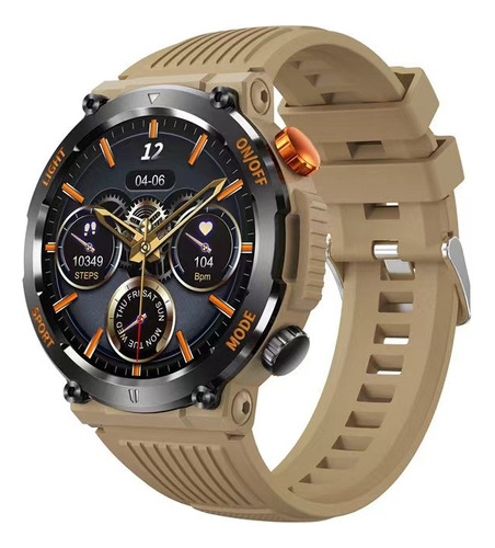 Outdoor Sports Smart Watch With Flashlight, Rate Monitoring