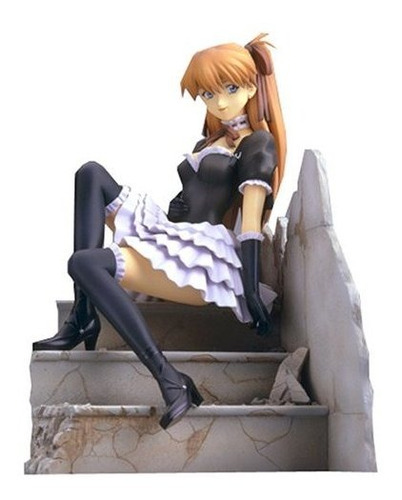 Estatua - Evangelion Asuka Langley Goth Loli Ver. 1-7 Scale 