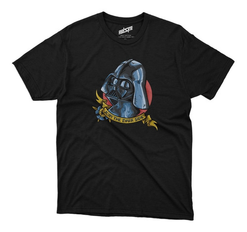 Remera Star Wars Darth Vader Unete Lado Oscuro Algodon Negra