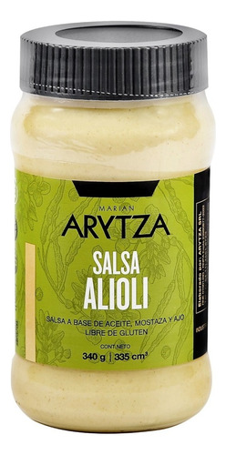 Salsa Alioli Gourmet Arytza - 100% Natural  - Lanzamiento