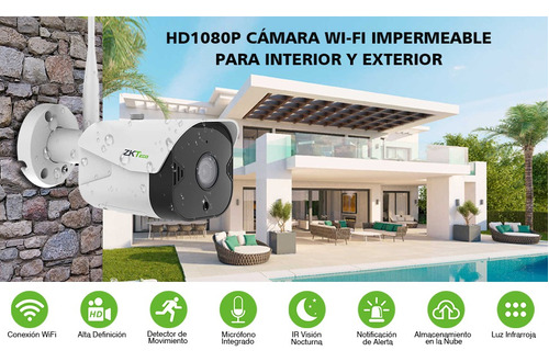 Bc3 Camara De Seguridad Wi-fi Impermeables 