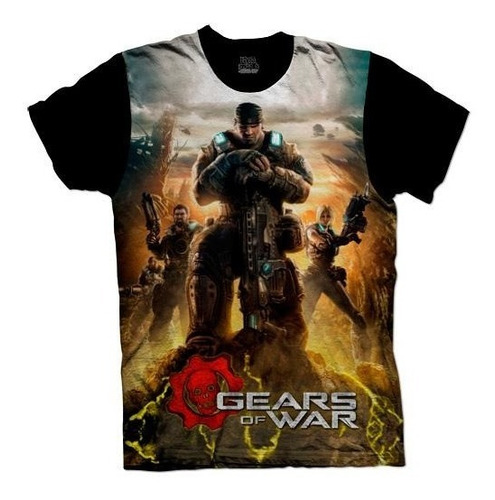 Camiseta Gears Of War Niños / Hombres