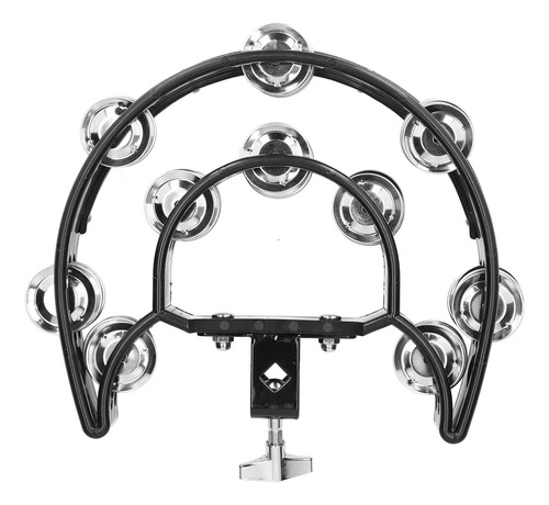 Pandereta Con Soporte For Charles, Pandereta De Campana De