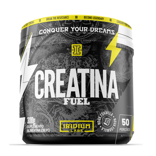 Creatina Fuel Monohidratada 300g - Iridium Labs Sabor Sem sabor