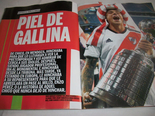 Revista Ole Enzo Plate * El Hincha Que Cumplio El Sueño * (Usado)
