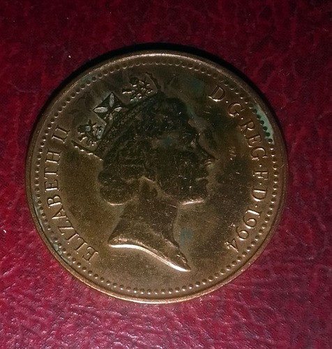 Moneda Inglesa One Penny 1994 (Usado)