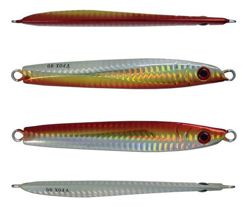 Isca Artificial Vj012 80g 12,4cm Jumping Jig Vfox Para Pesca