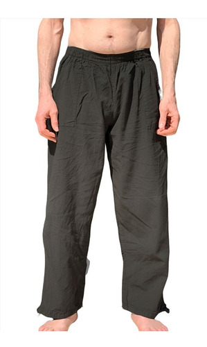 Imagen 4 de 10 de Babucha Pantalón Bambula Yoga Taichi Puño Ajustable