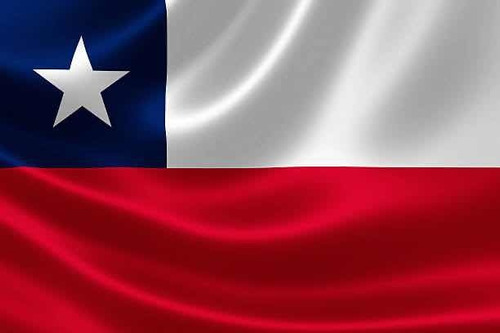 Imagen 1 de 1 de Bandera Chilena - 60x90 Cm Bandera De Chile