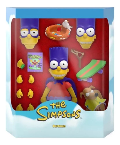 Figura The Simpsons Ultimates Super 7 Bartman Action Figure