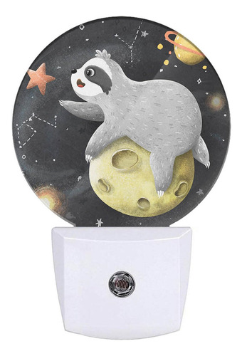 Uanvaha Galaxy Sloth - Luz Nocturna Redonda, Lindo Perezoso,