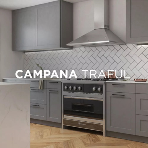 Imagen 6 de 9 de Campana Extractor Tst Traful 60 Cm Acero Inoxidable 320-60