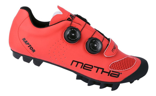 Zapatillas Ciclismo Metha Raptor Doble Atop Tipo Boa Spd Mtb