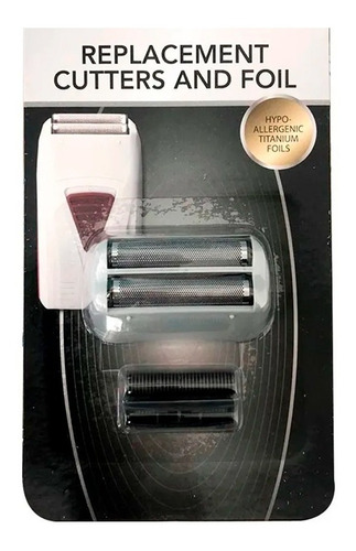 Repuesto Cabezal + Foil Afeitadora Kemei Km-3382 Shaver