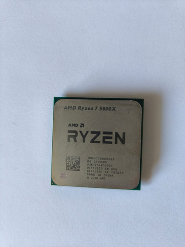 Procesador Amd Ryzen 7 5800x 8 Núcleos / 16 Hilos (Usado)