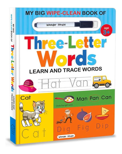 Libro: My Wipe And Clean Book Of Three Letter Words :