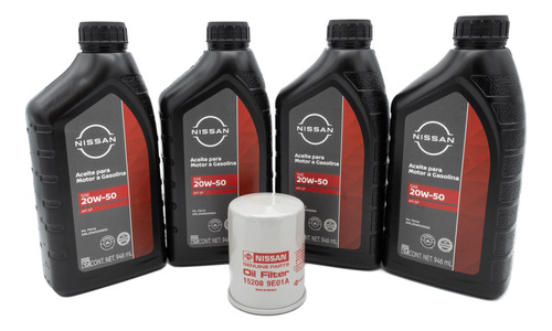 Kit De Aceite Motor -gasolina Urvan 2006-2023 Nissan