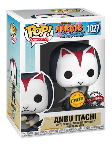 Funko Pop Naruto Shippuden Anbu Itachi 1027 Special Chase