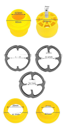 Herramienta De Roscado Interno De Tubería De Agua, 1 Set
