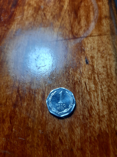 Moneda De Un Peso Chileno De 2009