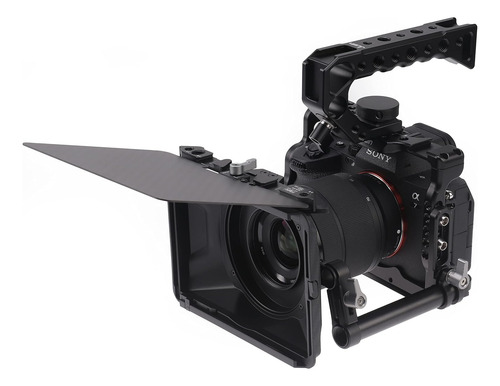 Lente Fotga Mini 4 X 5,65 Pulgadas, Caja Mate Y Abrazader...