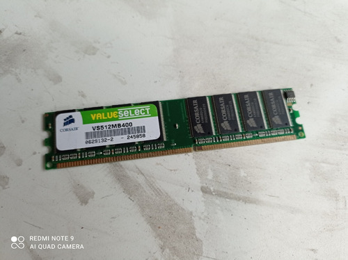 Tarjeta Ram Value Select 512mb