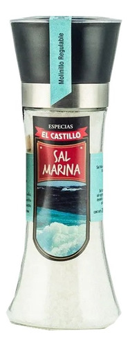 Molinillo Sal Marina Gruesa El Castillo X200g Origen España